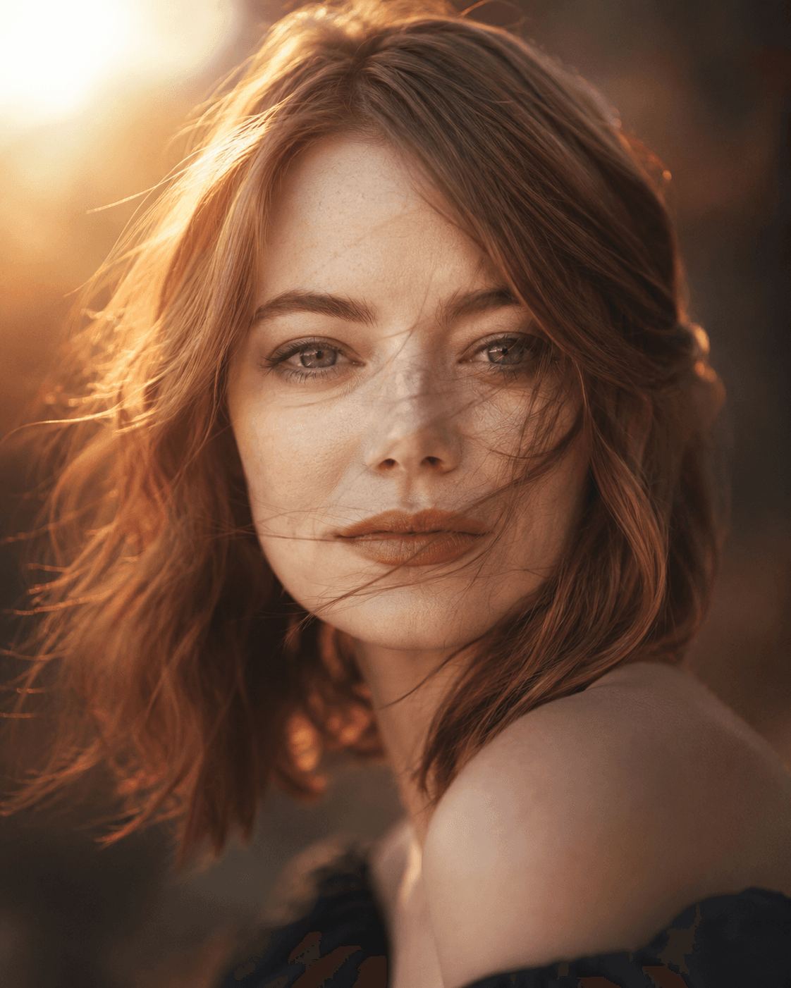 Cinematic Night Portrait AI Prompt |