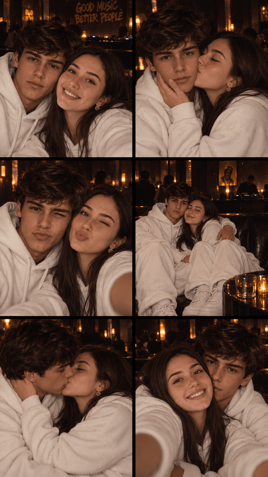 AI Couple Photo Prompt | Ultra-Realistic Photostrip preview 2