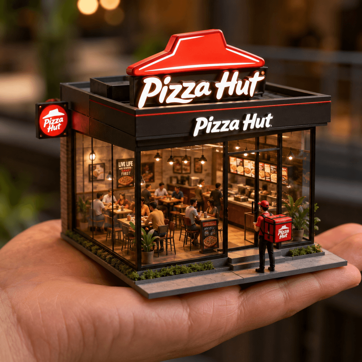 Ultra Realistic Miniature Showroom AI Image Prompt preview 4