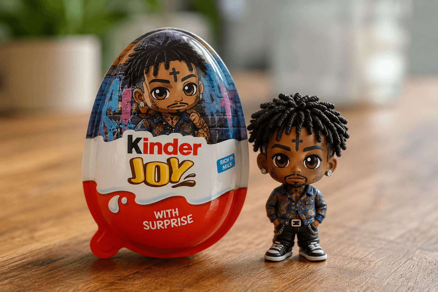 Hyper Realistic Chibi Toy Packaging AI Prompt | Product Mockup preview 1