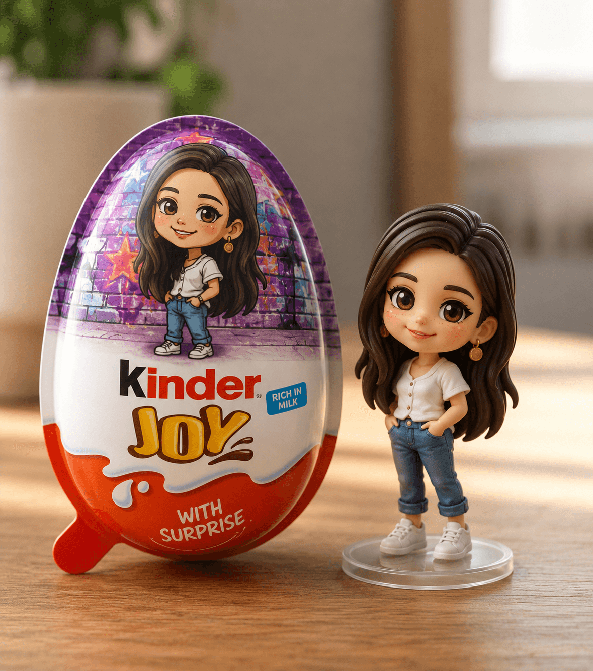 Hyper Realistic Chibi Toy Packaging AI Prompt | Product Mockup preview 2
