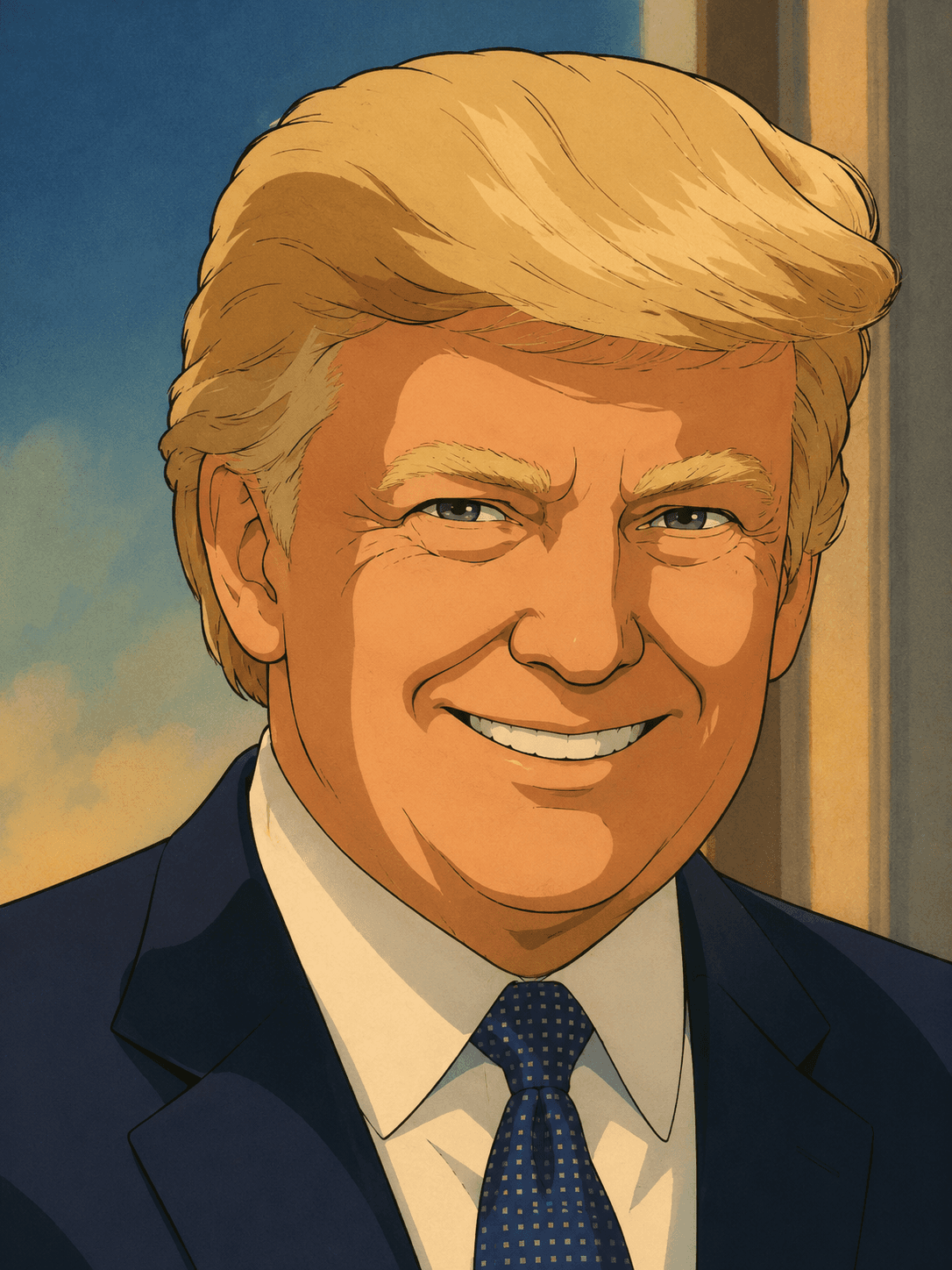 1980s–1990s Cel-Shaded Anime Style AI Prompt | Vintage Art preview 3