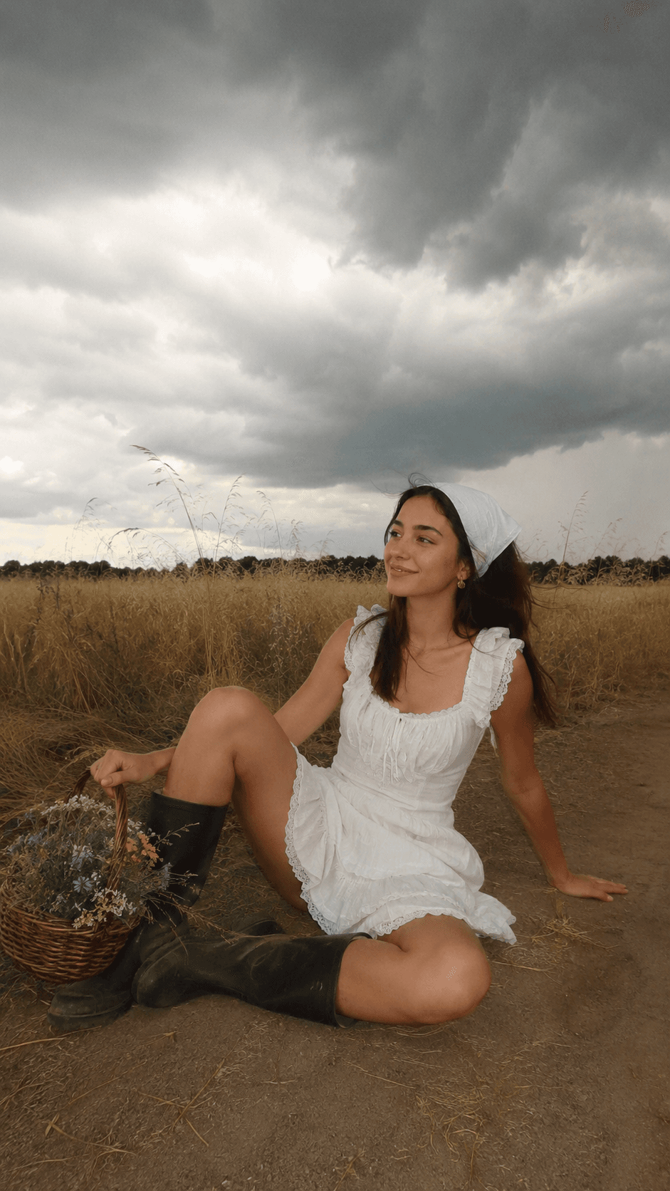 Ultra Realistic Countryside AI Photo Prompt | Full Body Fashion preview 2