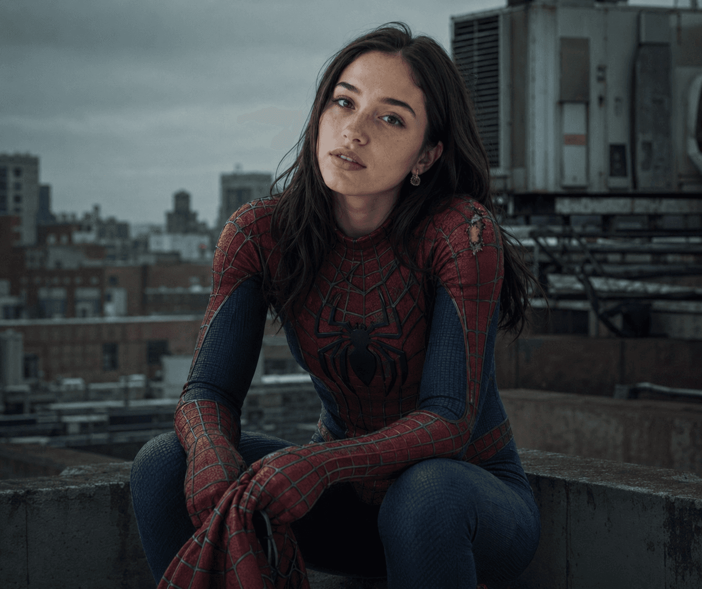 Photorealistic Spider Superhero AI Prompt | Cinematic Portrait preview 3
