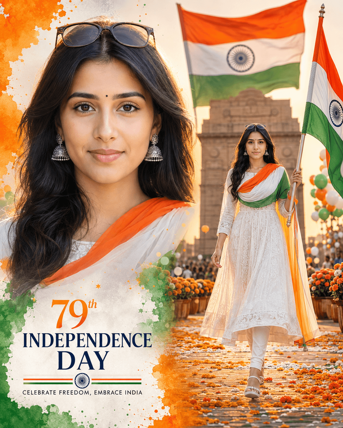 Independence Day AI Poster Prompt | Jai Hind 15 August preview 2
