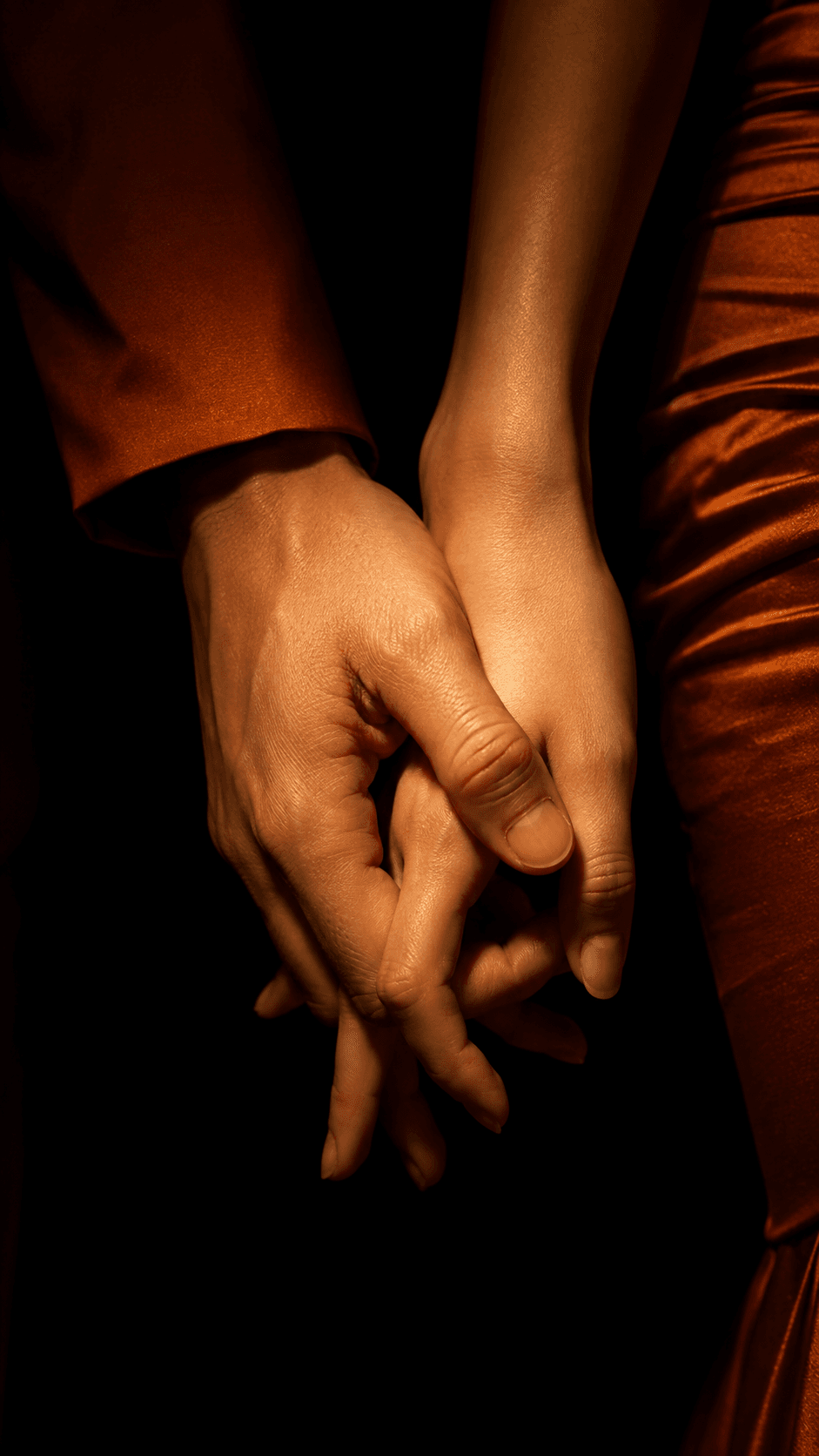 Romantic Couple Silhouette AI Art Prompt | Cinematic preview 1